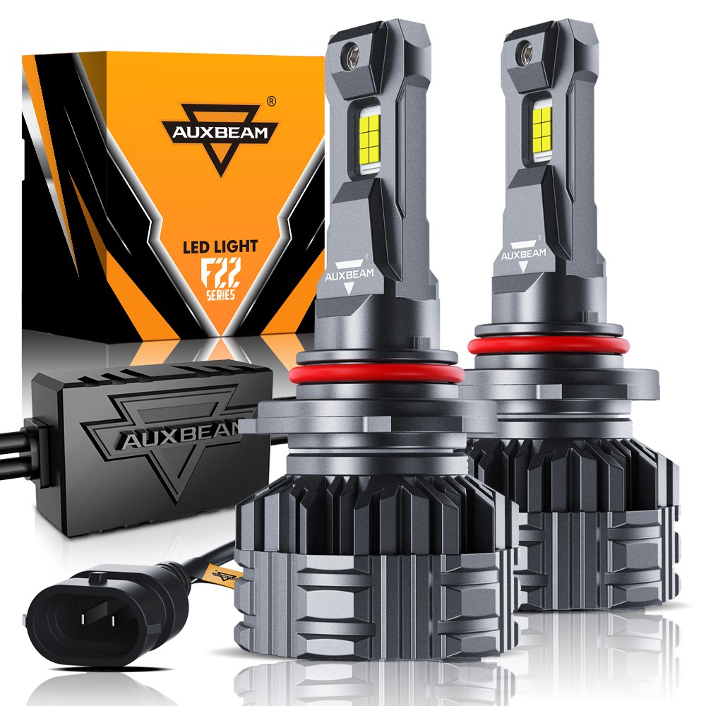 AUXBEAM Canbus F22 LED Headlight Fog Light White For Honda Accord 2013 2014 2015