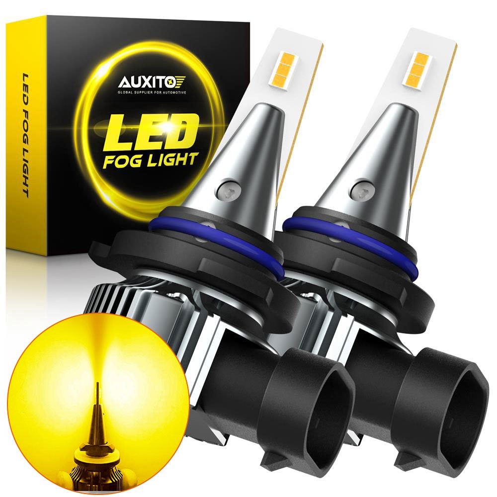 Canbus 100W 9006 HB4 LED Light Fog Lamp 3000K Golden Yellow Fanless Free Return