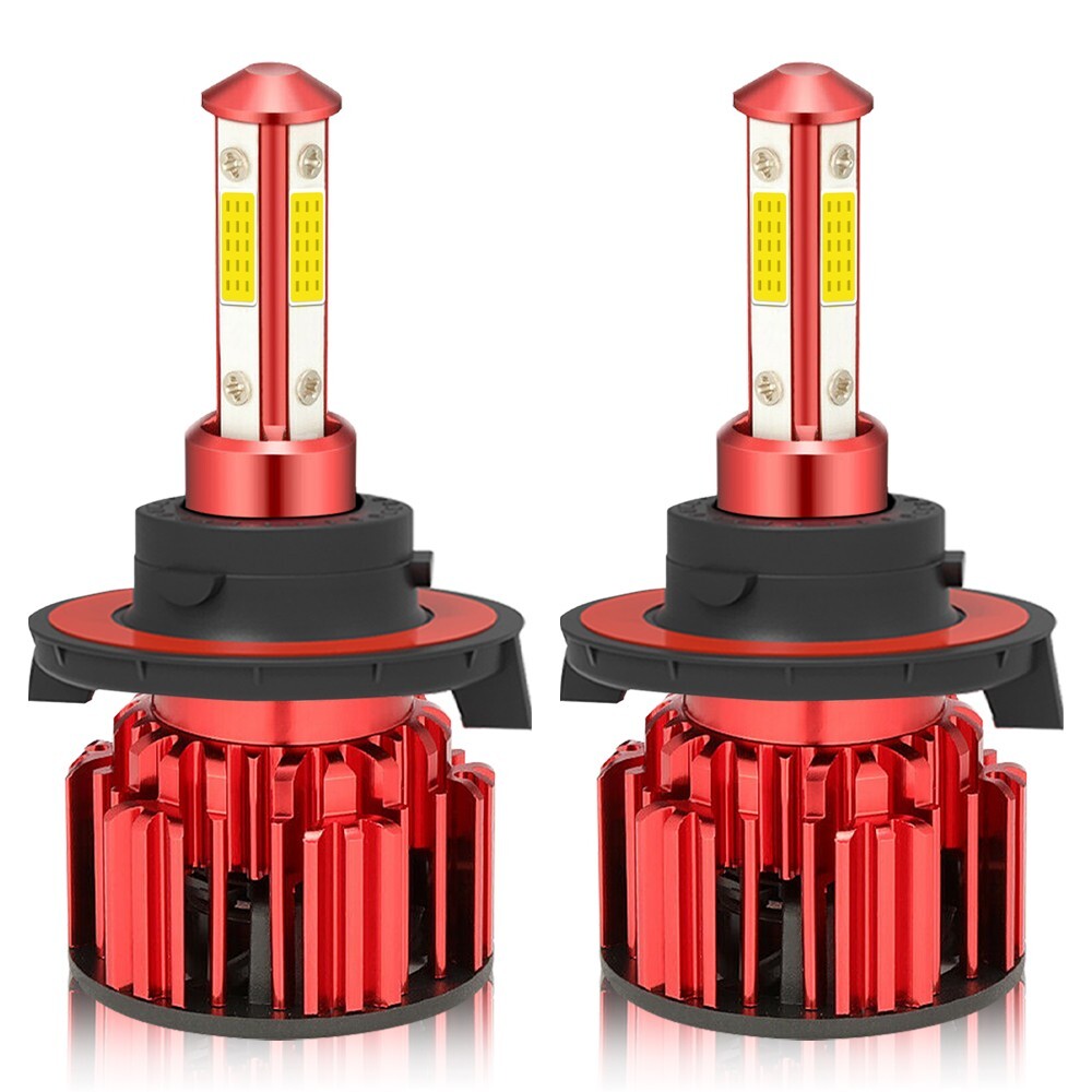 4-Sides H13 9008 360000LM LED Headlight Bulb Kit High/Low Beam 6000K White 20pcs