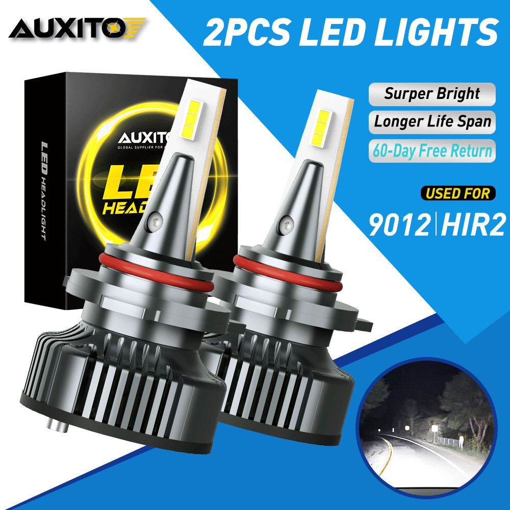 HIR2 9012 LED Bulbs Headlight kit High Low Beam 6500K Xenon White Super Bright