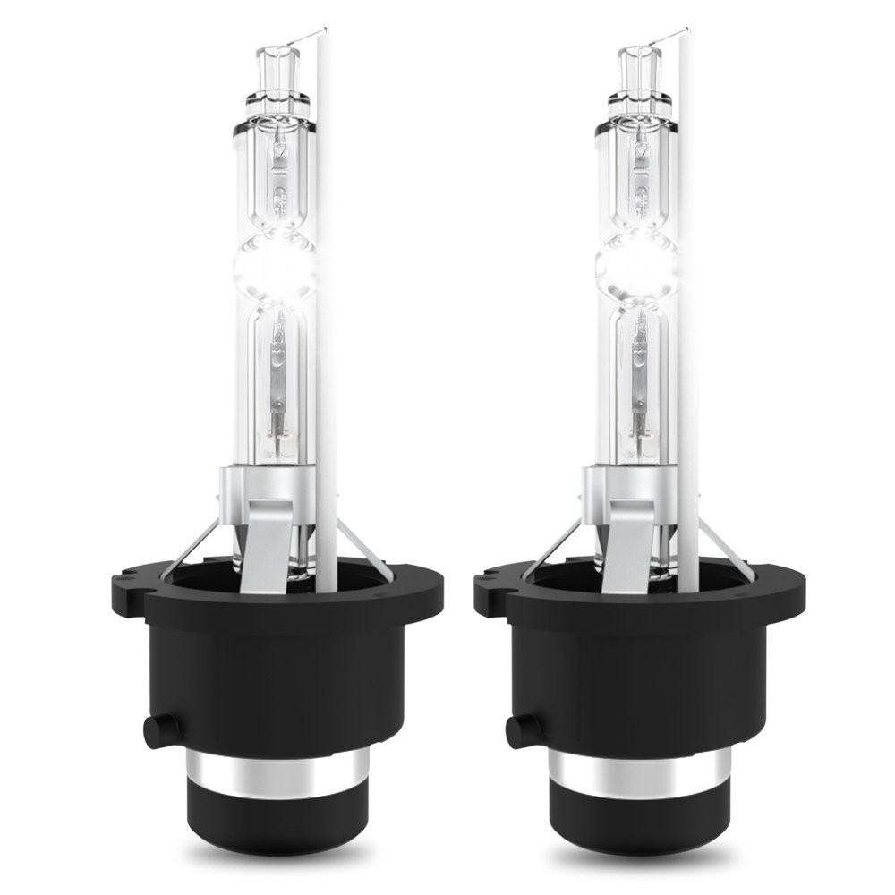 2X D2S D2R Super White LED Headlight Bulb Replace HID Xenon 6500K Conversion Kit