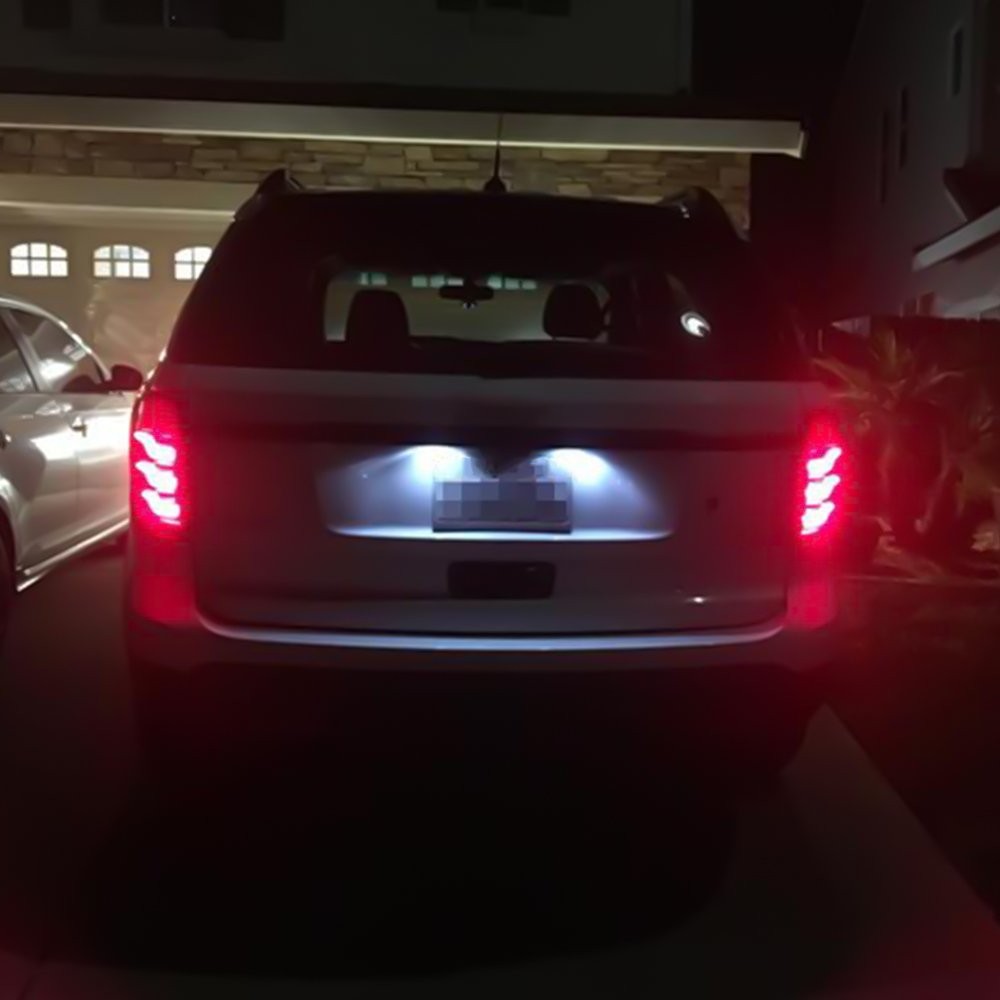 For Explorer Ford Fusion Escape White Expedition LED 18-SMD Plate License Lights