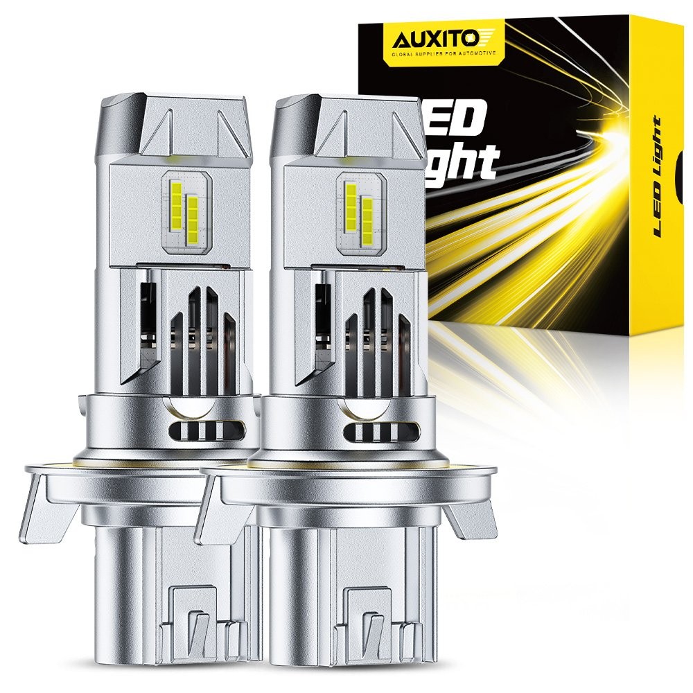H13/9008 Headlight Bulb 6500K White 1:1 Size 900% Brighter Halogen Replace
