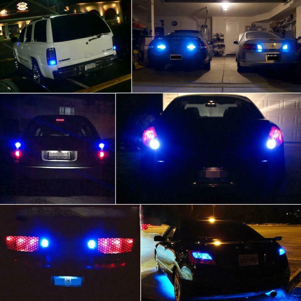NEW 2pcs 13-SMD 921 912 T10 T15 LED 8000K Ice Blue Backup Reverse Lights Bulbs