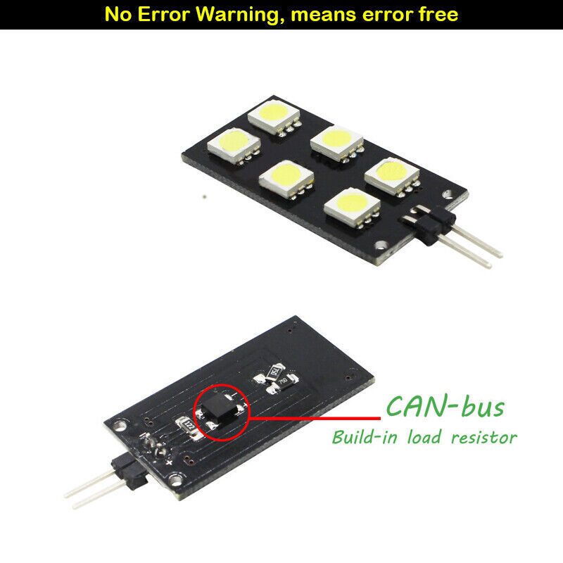 Car CANBUS Error Free 5050-SMD LED Bulbs for Audi VW Indoor Light Footwell Lamp