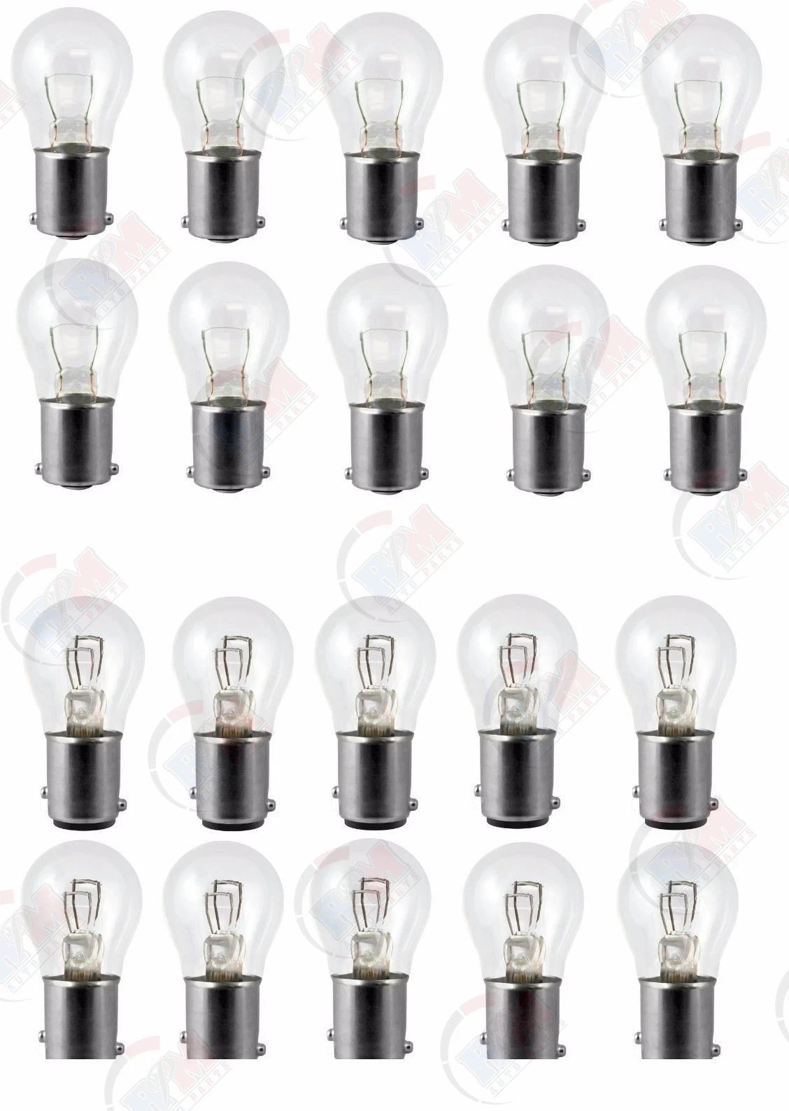 20x 1156 + 1157 12v Light Bulb Auto Car Brake Stop Signal Turn Reverse Tail Lamp