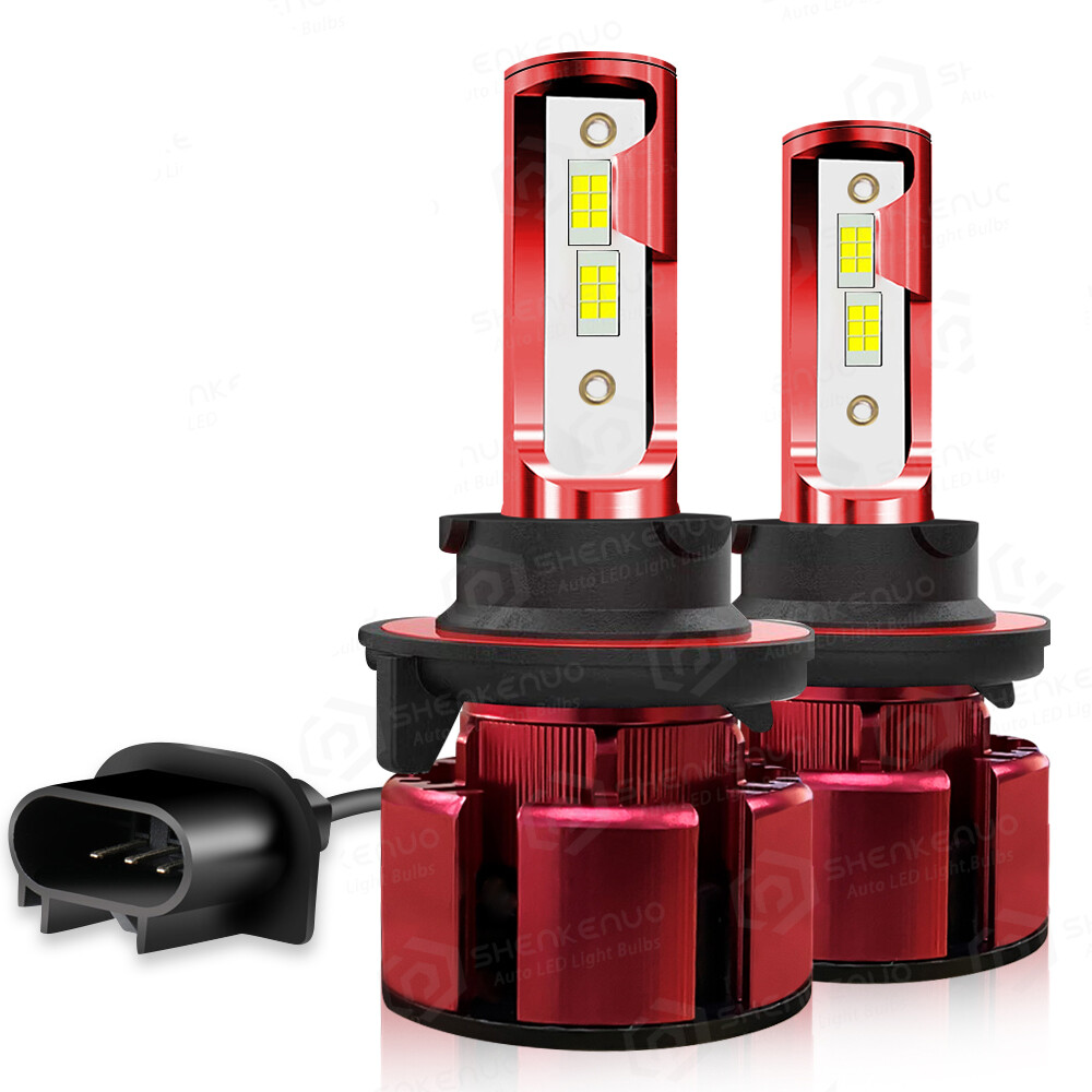 9008 LED Headlight High Low beam + 9145 Fog Light Bulbs For 2004-2014 Ford F-150