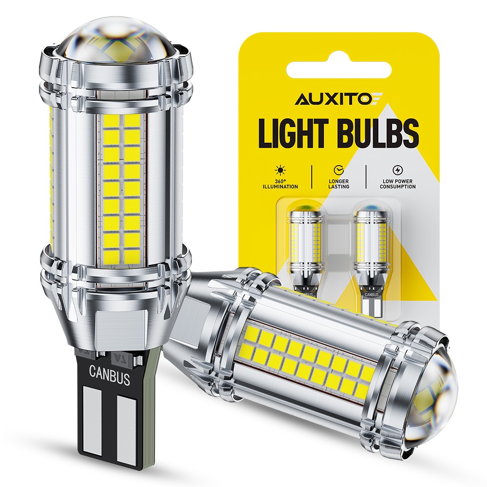 AUXITO 921 912 LED Reverse Backup Light Bulb 6500K 2400LM Super Bright T15 W16W