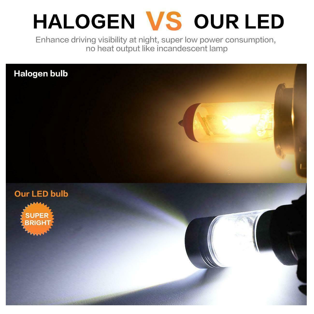 Ironwalls 5202 H16 LED Fog Light Bulbs 6000K Xenon White 16000LM High Power Pair