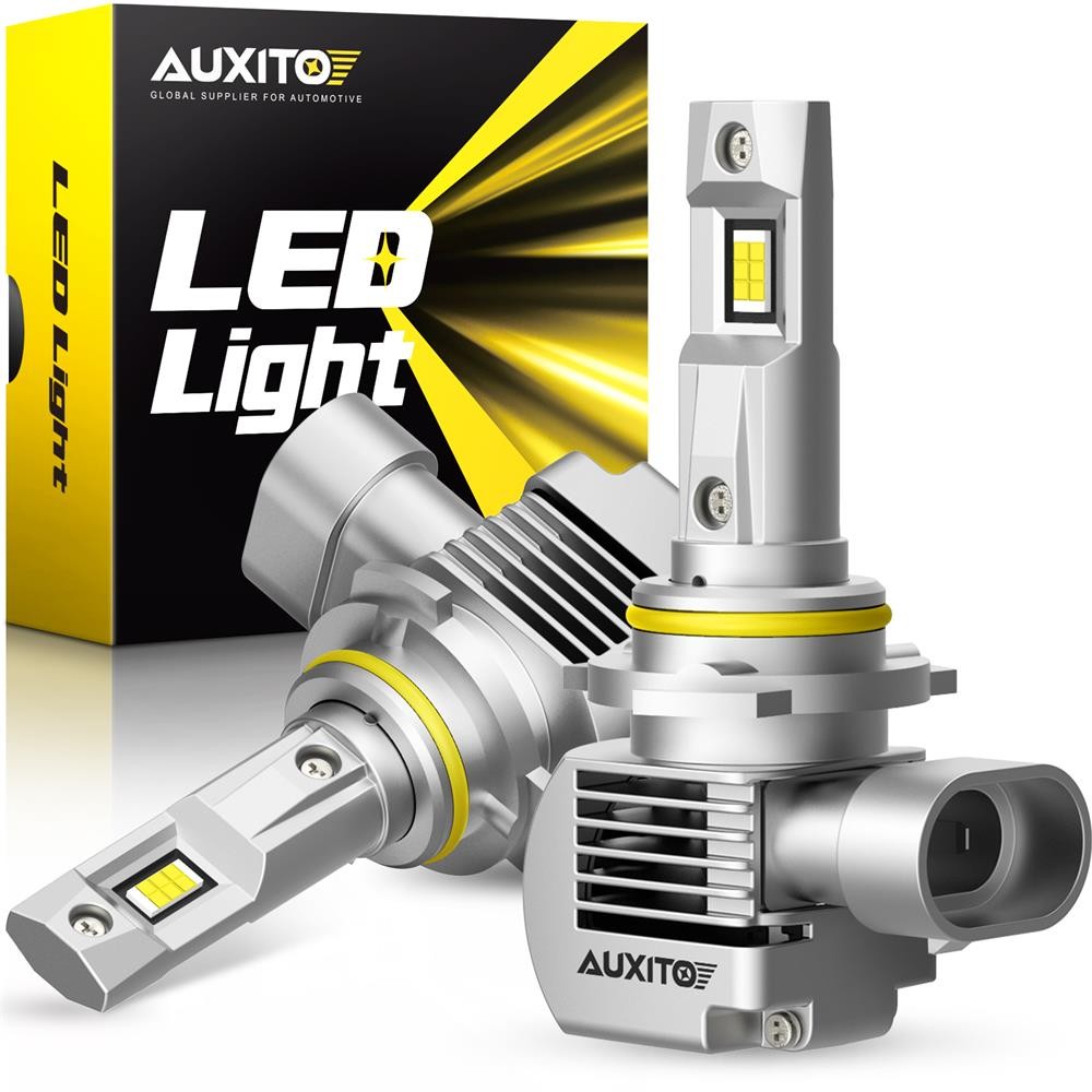 AUXITO 9006 LED Headlight Bulbs BRIGHTEST Kit Low Beam 6000K ERROR FREE CANBUS