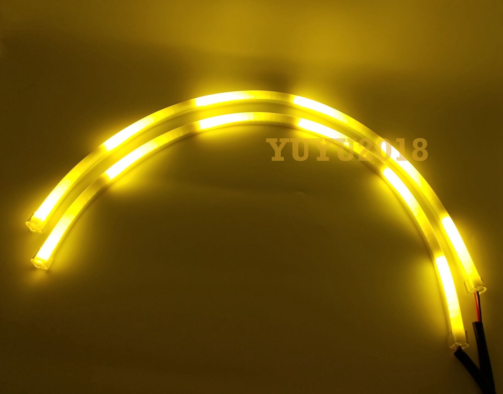 2*60cm LED strip Flow series Chasing RGB for headlight DRL Dream color signal