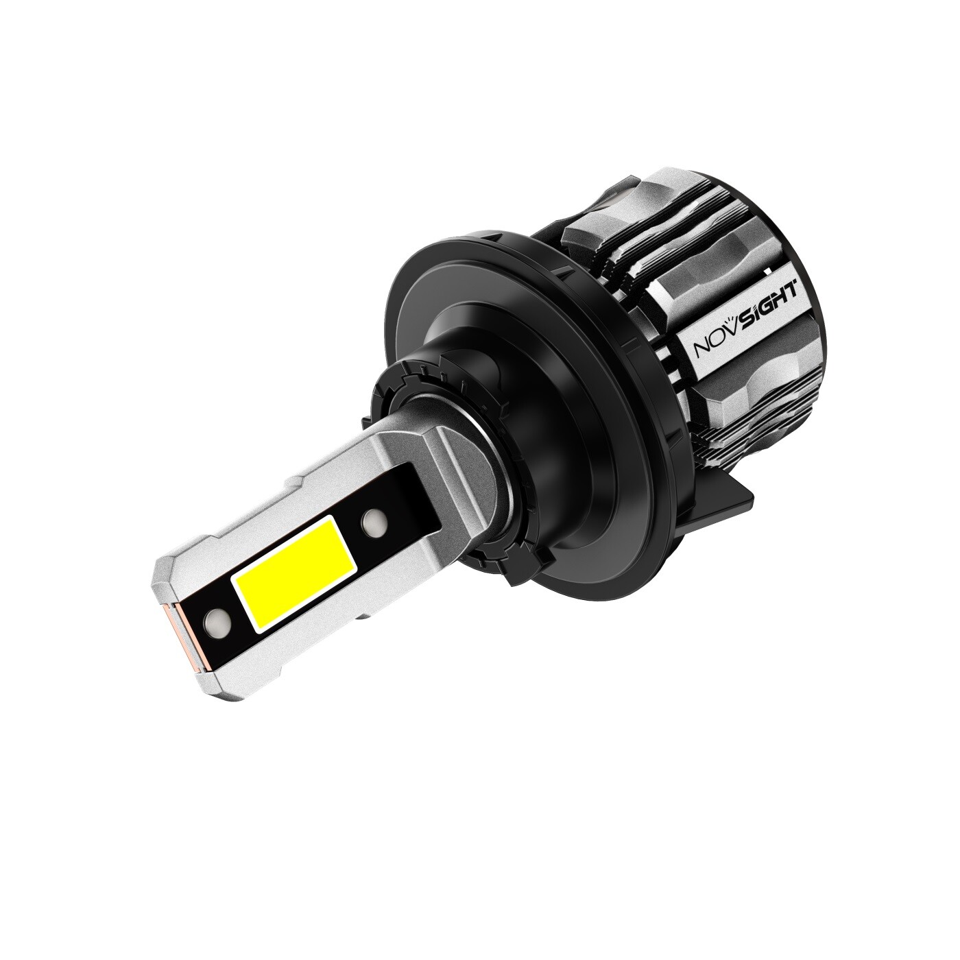 NOVSIGHT H13 LED Headlight Bulbs Kit High/Low Beam 15000LM Super Bright White
