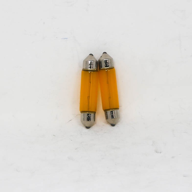 12V 10W 7265Y Halogen Headlight Yellow Bulb