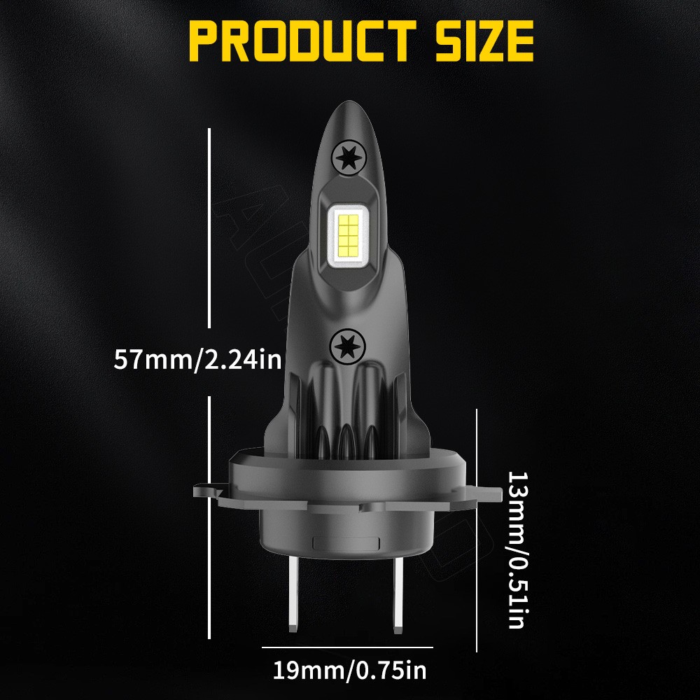 For BMW 550i 2008-2010 H7 H7 H11 LED Headlight High Low Beam Fog Light Bulbs Set