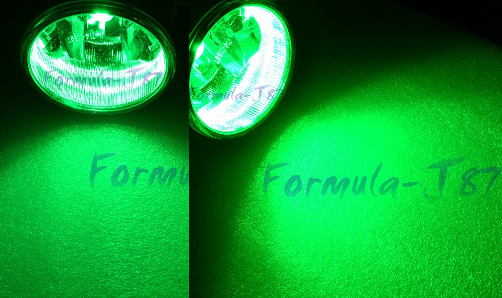LED Kit F15 140W 9003 HB2 H4 Green Two Bulbs Head Light Dual High Low Beam