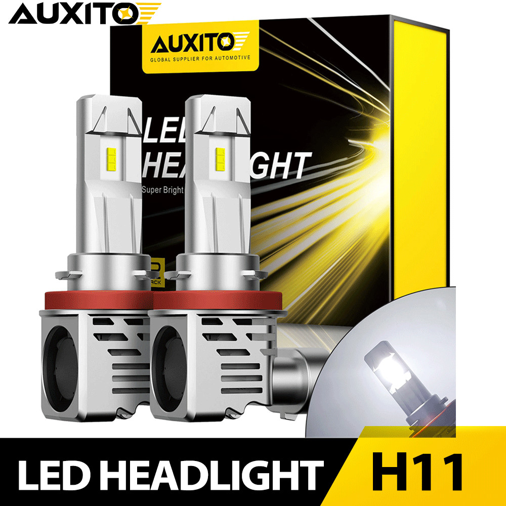 H11 H8 H9 High Beam Low LED Headlight Kit Bulb Super Bright 6500K White 2~10X