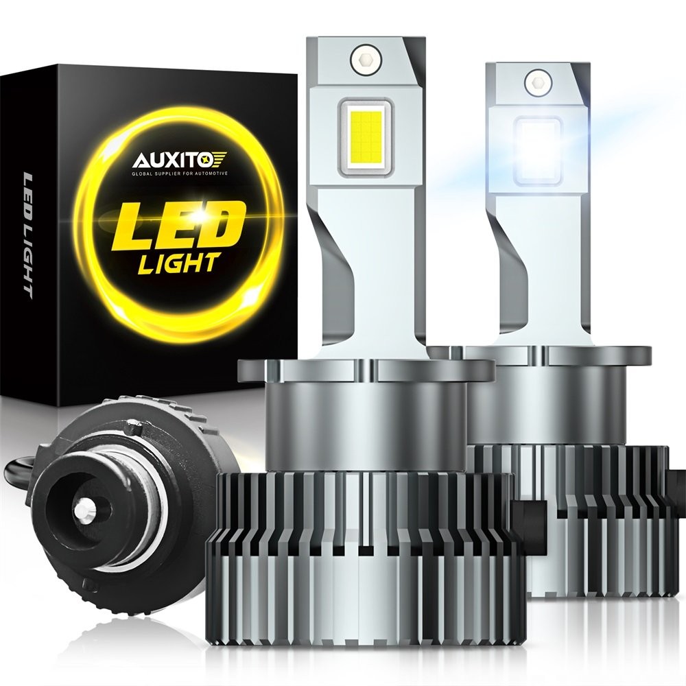 2X D2S D2R D2C Headlight Bulb Replace HID Xenon Super White 6000K Conversion Kit