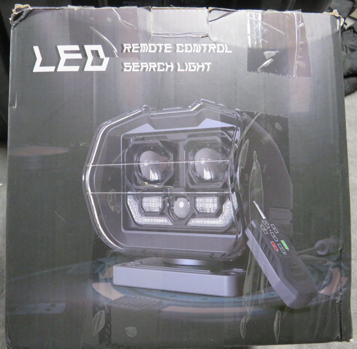 Suparee 60W LED Remote Boat Off-Road Truck Searchlight 360° Wireless Spotlight