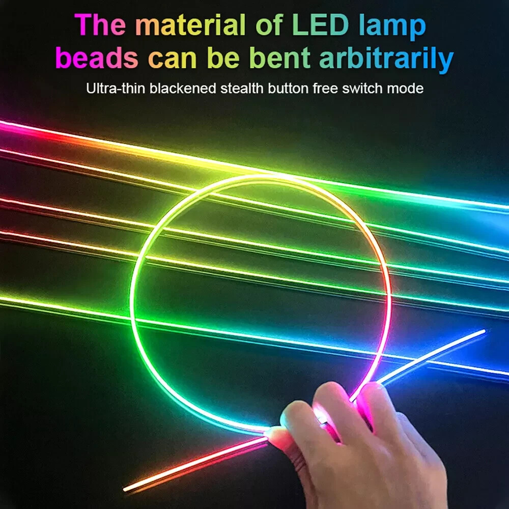 18 IN 1 Full LED Bead Symphony Dream Car Interior Ambient Lighting Wireless Kits