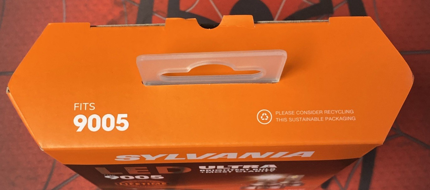 SYLVANIA 9005 LED Headlight Bulbs ULTRA Bright Brand New Car Truck Light Stock