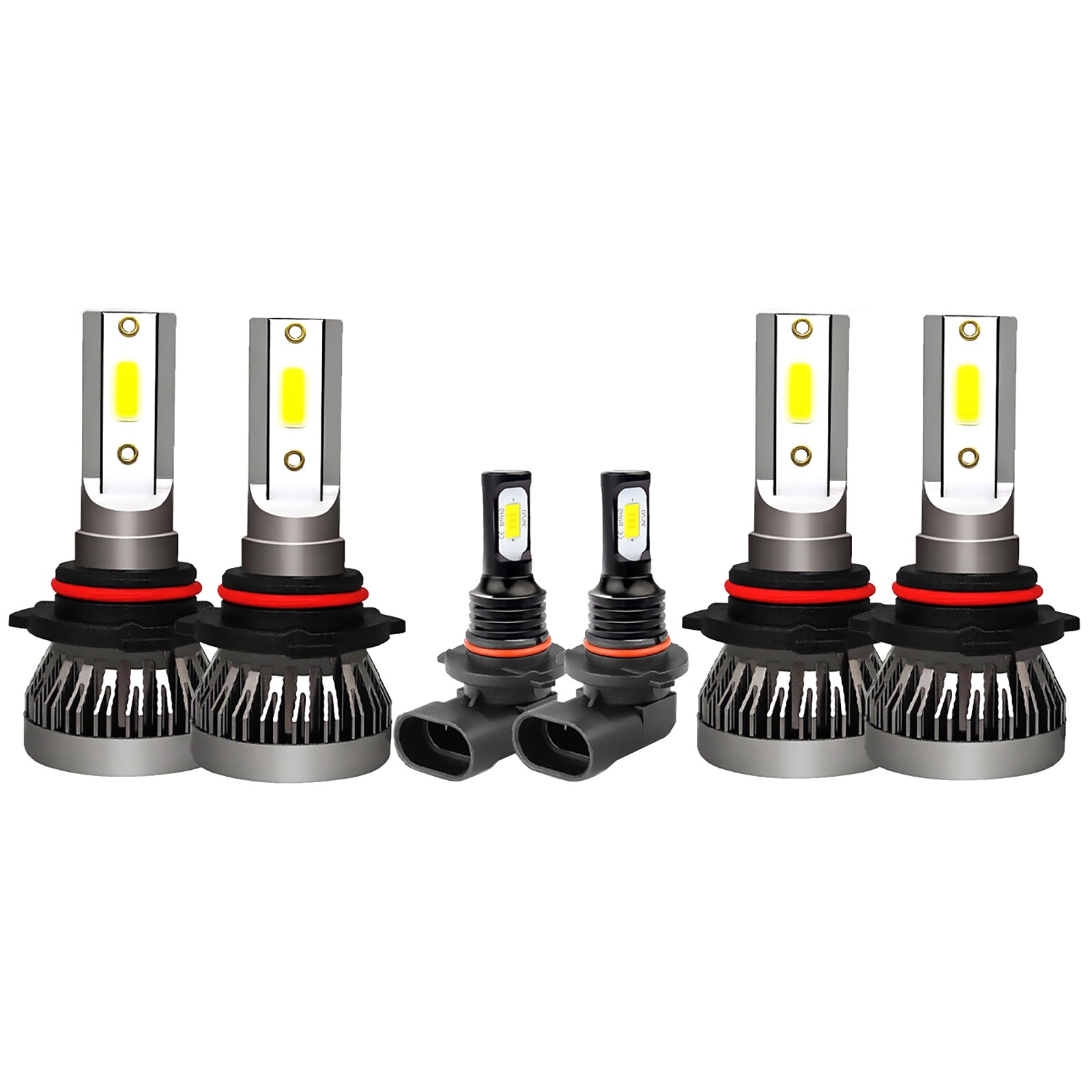 High brightness LED Headlights Fog Lights Bulbs For Chevy Silverado 1500 2500 HD
