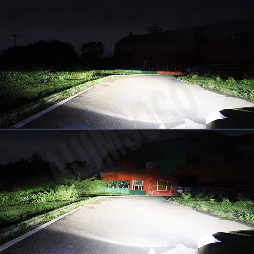 H11 9005 LED Headlight Super Bright Bulbs Kit 8000K White 330000LM High/Low Beam