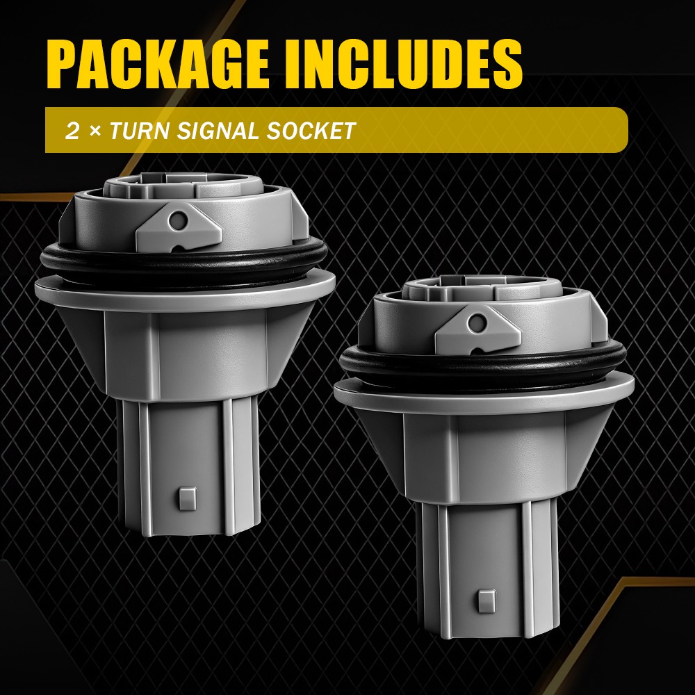 Fit Honda Accord 2013-2017 Front Left & Right Turn Signal Lamp Bulb Sockets 2-6X