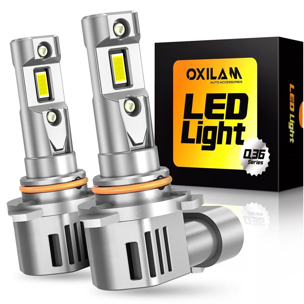 White 9012 HIR2 LED Headlight Bulbs Low Beam 100W 20000LM Bright Upgrade 2-10X