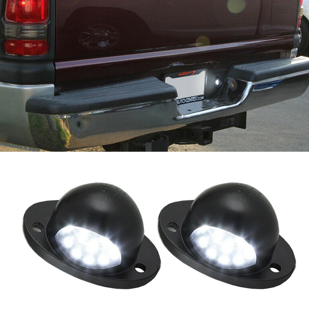 2X License LED Plate Lights 1994-2002 Pickup Fit DODGE RAM 1000LM 5500K White US