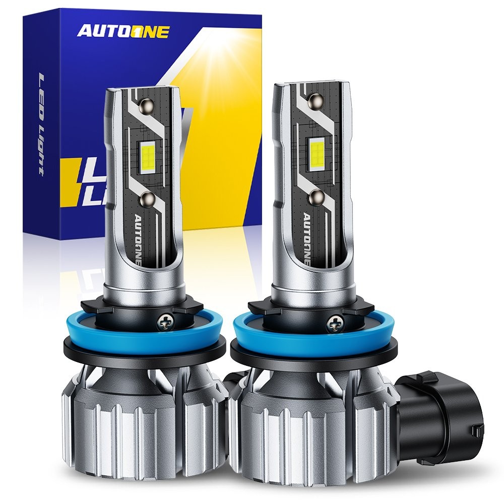 AUTOONE H11 LED Bulbs Headlight Low Beam 6500K Super Bright Plug Play 1:1 EAAE