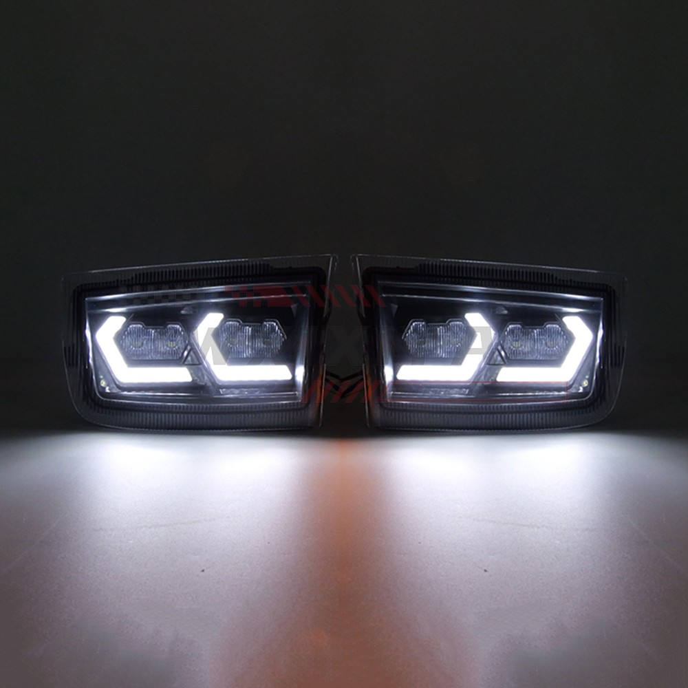 LED DRL for Toyota Land Cruiser Prado 96-02 Daytime Running Light Fog Turn Lamp