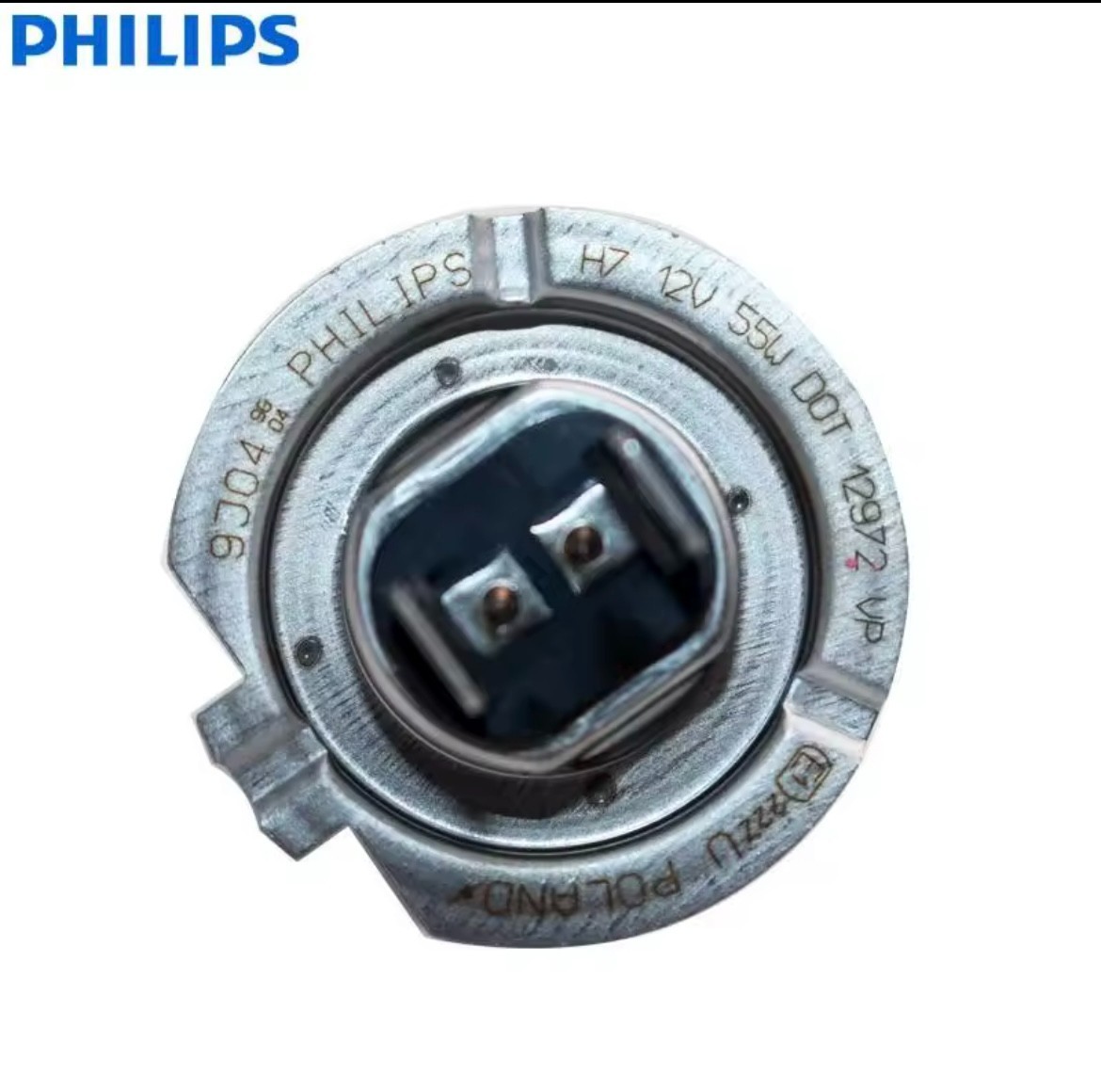 2x New OEM Philips H7 55W 12972VPS2 Vision Plus Light Bulb Set FREE SHIPPING!