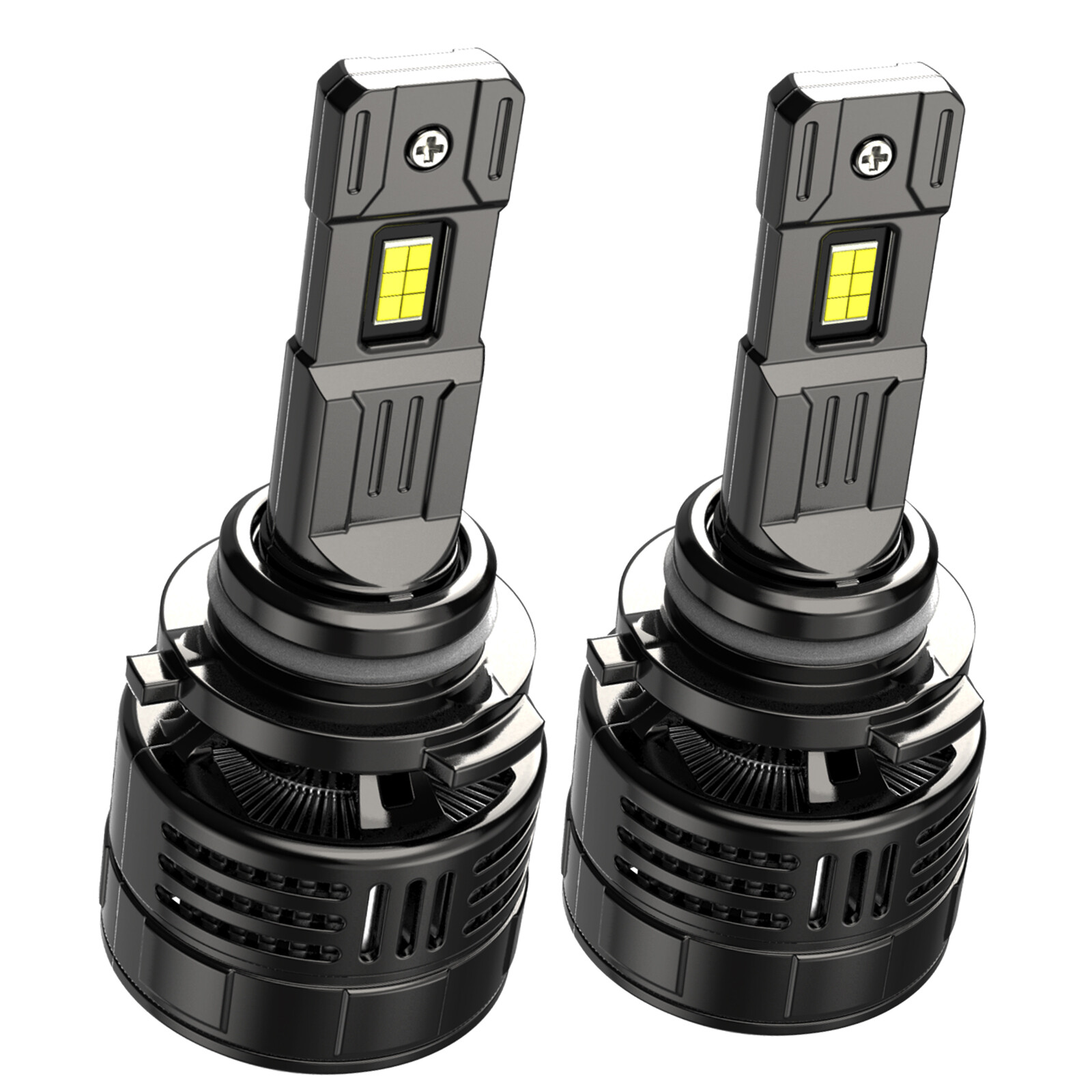 Bevinsee 9005 HB3 LED Headlight Bulbs Hi/Low Beam Light 40000LM 150W High Power