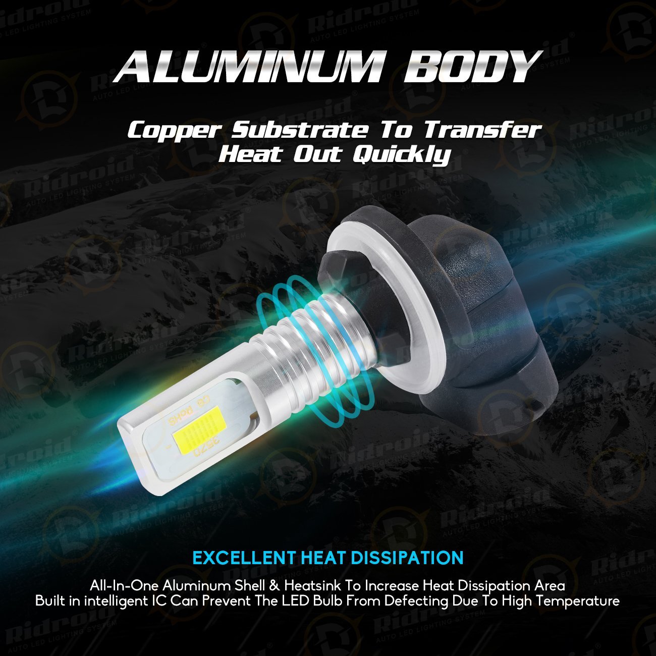 Pair 881 LED Fog Light Driving Bulbs 862 886 889 894 896 898 Xenon White 6000K