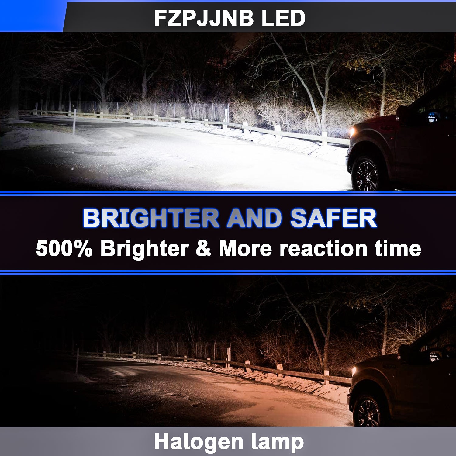4PCs For 2013 Kia Forte 6000K LED Headlights Hi/Lo Beam Light White Bulbs H7 H11