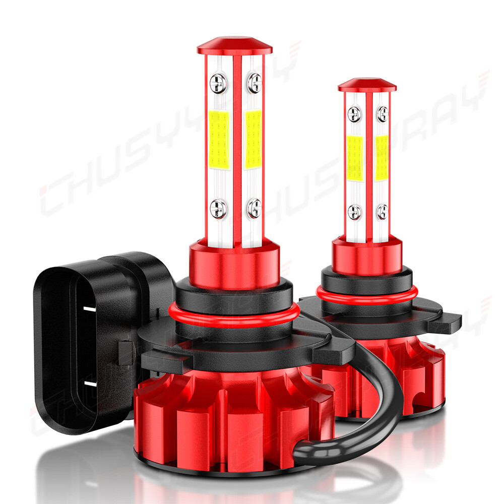 For Hyundai Tucson 2019-2020 LED Headlight High Low Beam Bulbs Combo Clear White