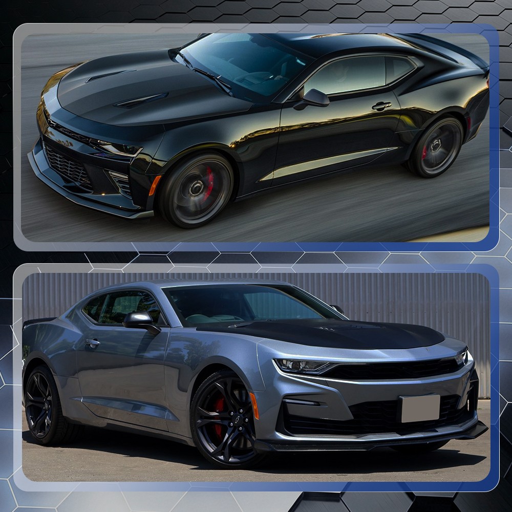 4Pc Side Marker Light Cover For 2016-23 Chevrolet Camaro Front Driver Passenger