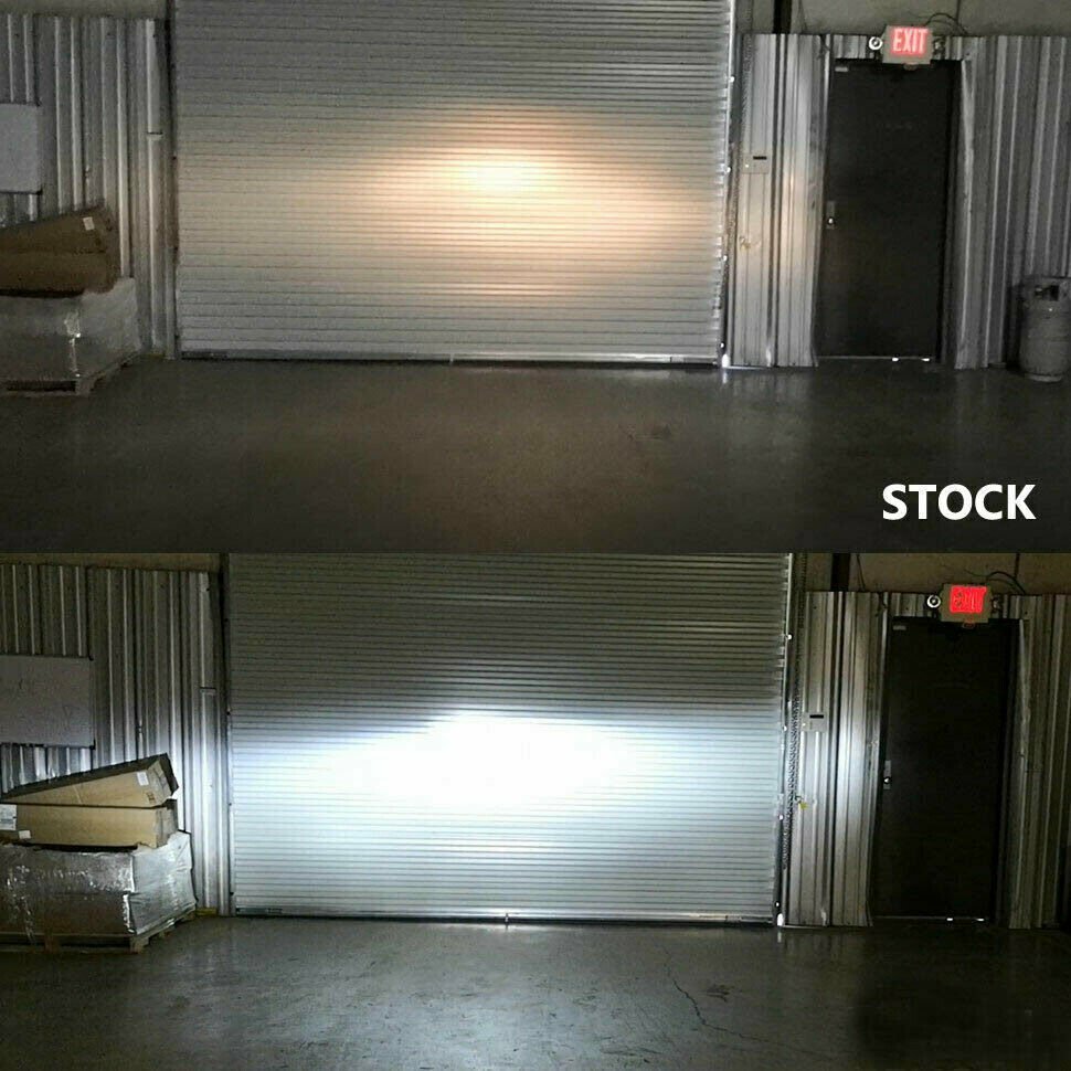 4 Sides H13 9008 2400W 360000LM RIDROID LED Headlight Bulb Kit Hi/Lo Beam 6000K