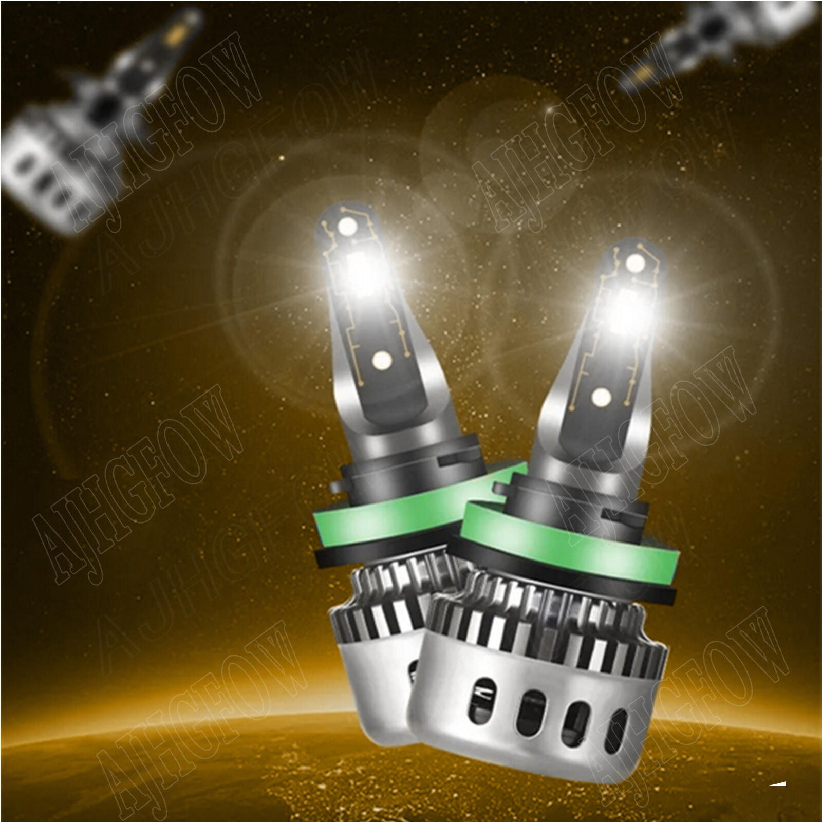 3Pair For Nissan Altima 07-18 LED Headlight High Low + Fog Light Bulbs Kit Combo