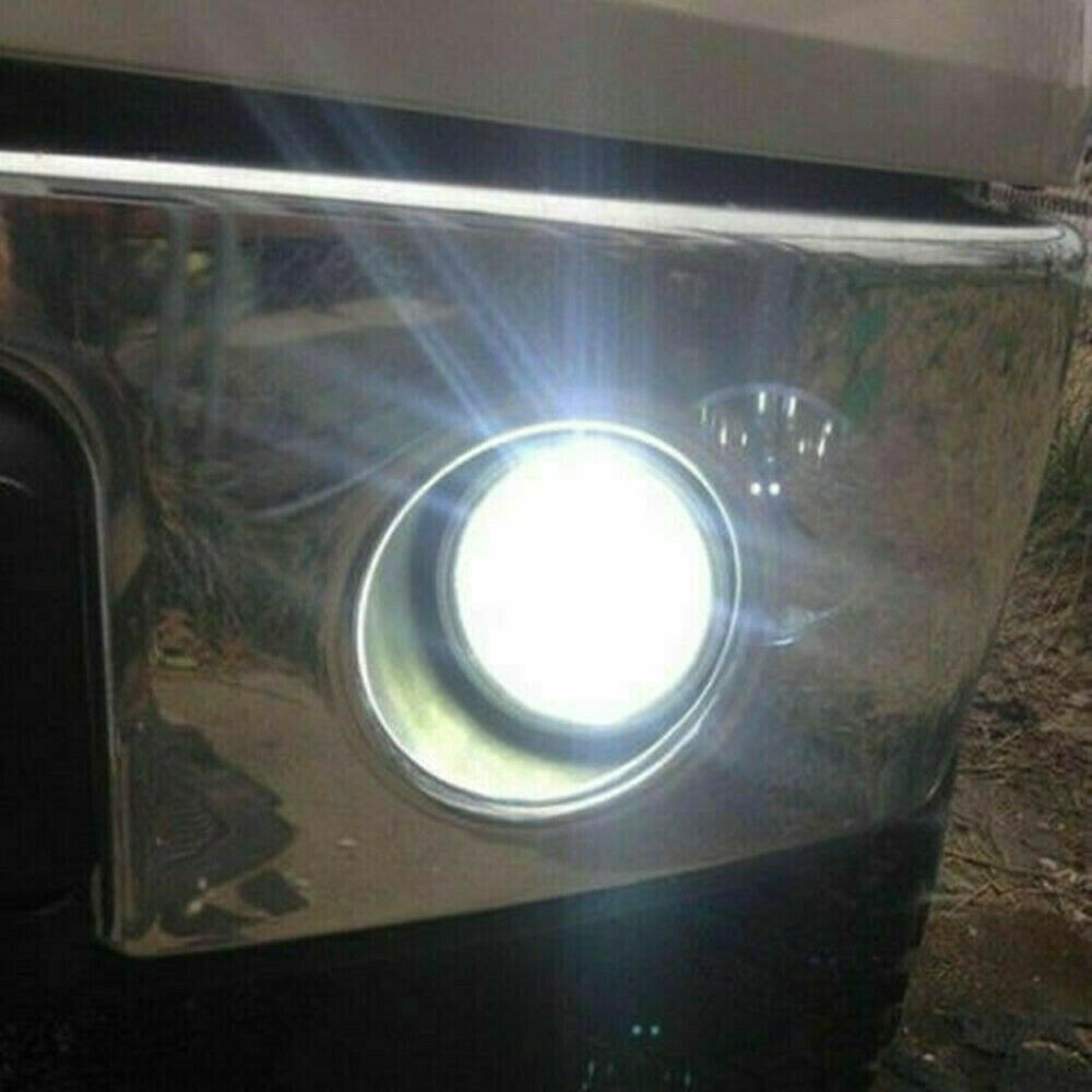 2Pcs H16 5201 5202 Super Bright LED Fog Daytime Running Light Bulbs Xenon White