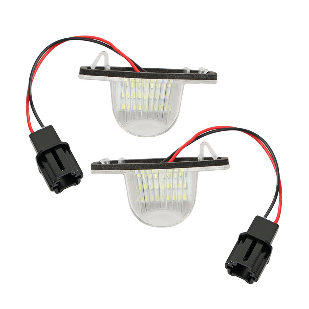 2x LED License Plate Light Tag Lamp 6000K For 2007-2016 Honda CR-V CRV Fit