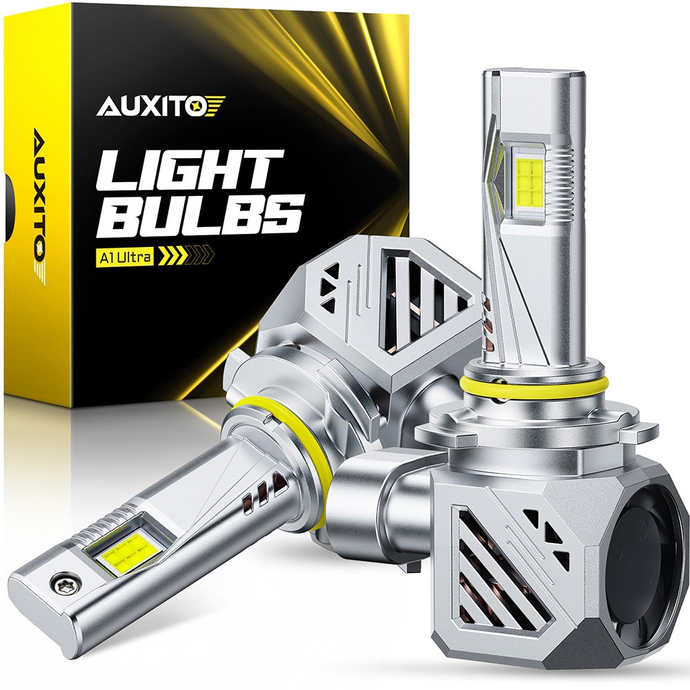 2-20X HB3 9005 LED Headlight Bulb White 6500K 30000LM Hi-Low Beam AUXITO A1ULTRA