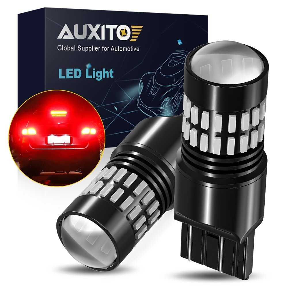 2x Red Flash Strobe 7443 7440 LED Brake Stop Light for Toyota Corolla 2009-2019