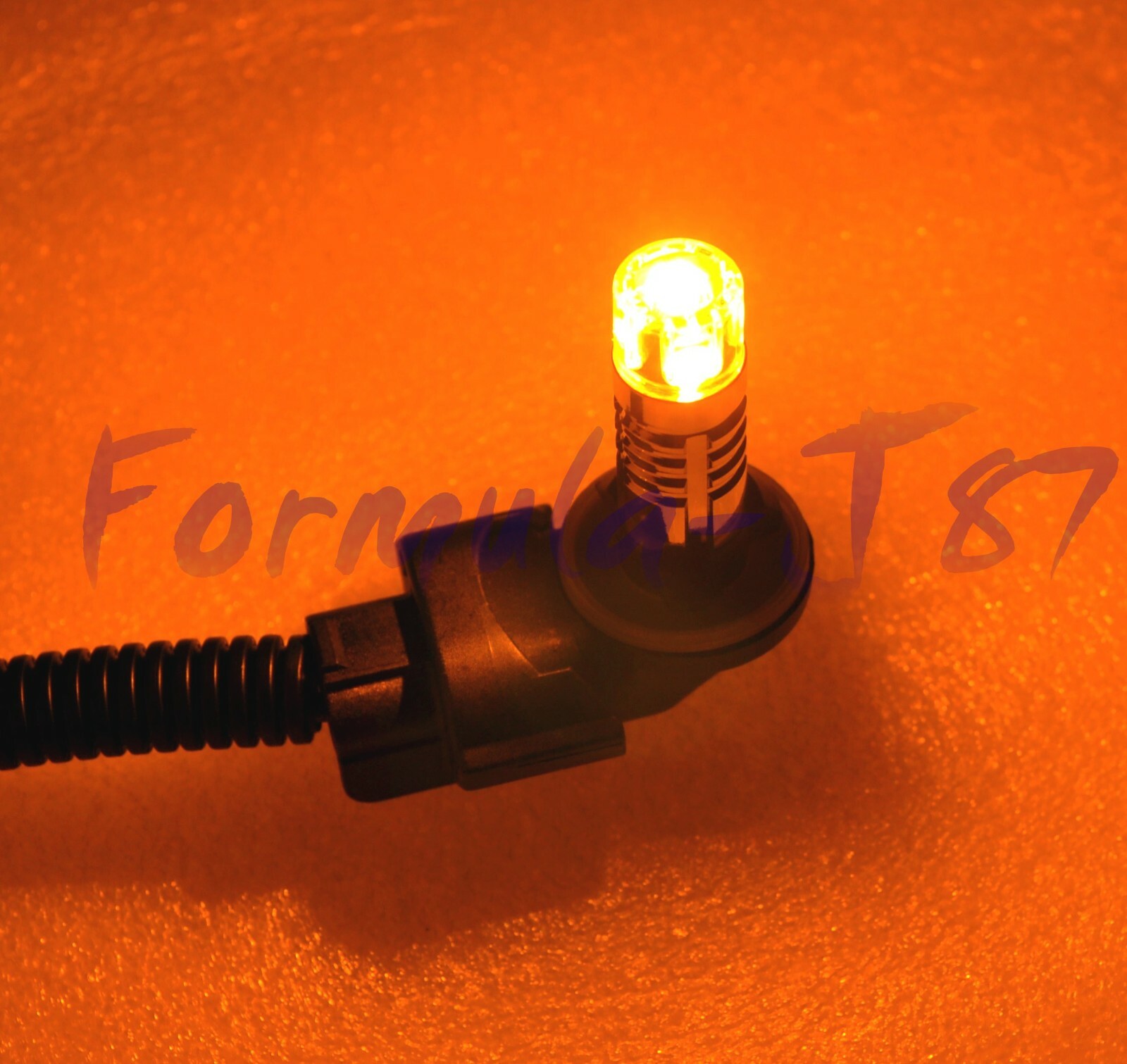 LED 20W 898 H27 Amber Two Bulbs Fog Light Replacement Upgrade Lamp Stock Fit OE