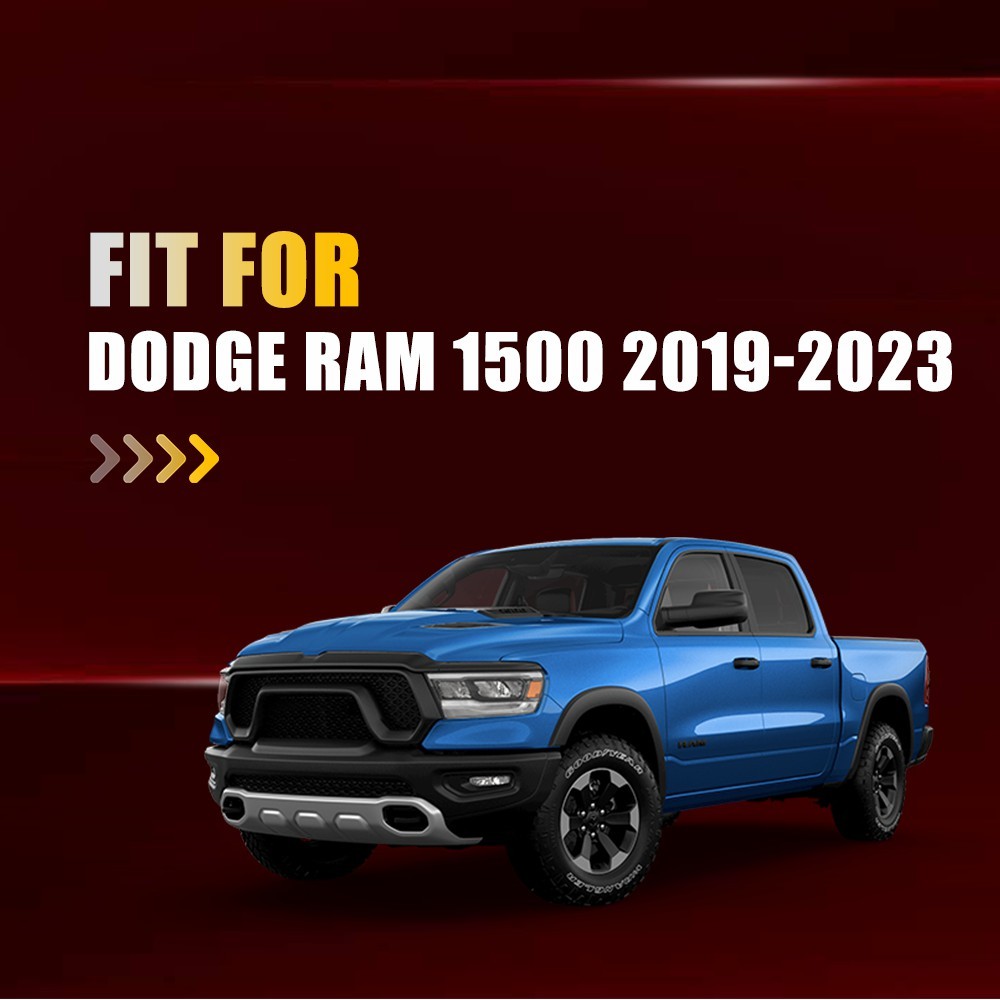 For 2019-2023 Dodge Ram 1500 Under Mirror Lamps Front Left Right White LED Clear