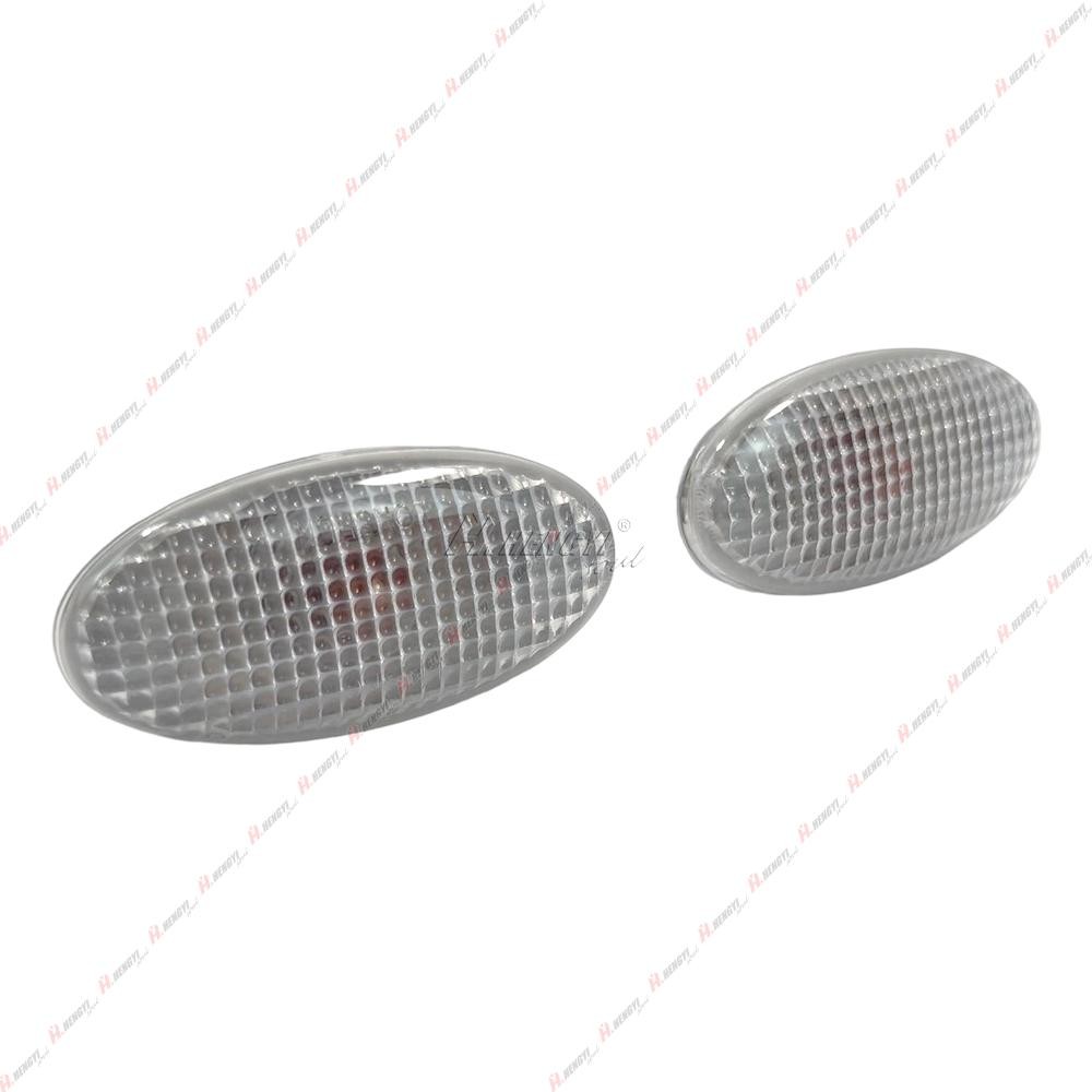 Pair Clear Front Fender Side Marker Indicator Lights For MAZDA BT-50 2006-2011