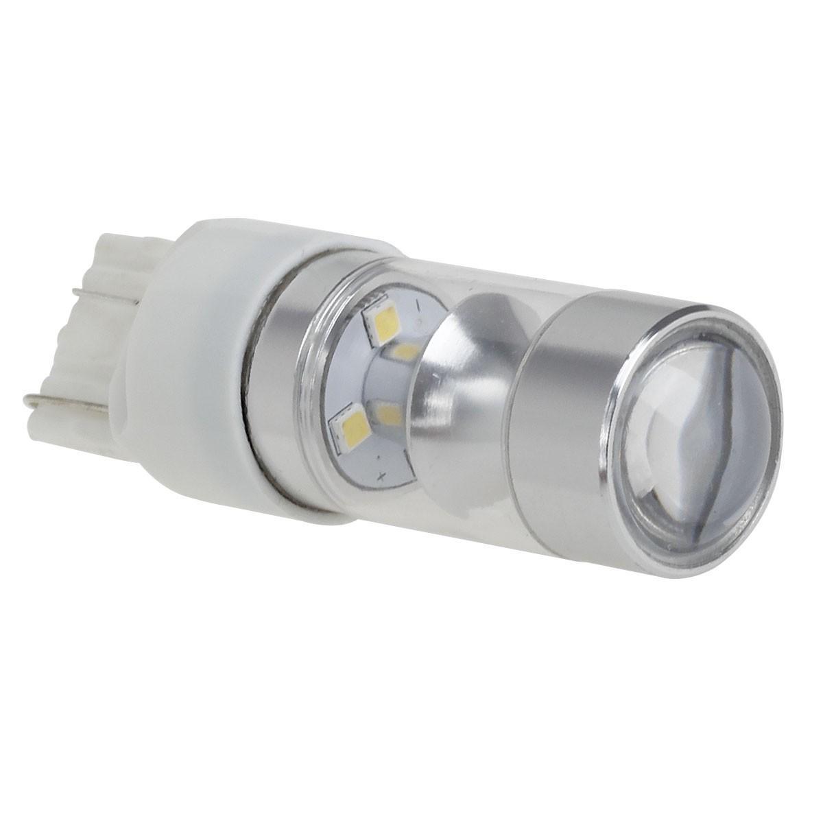 2Pcs 600LM High Bright 60W Projector 2323-SMD White LED Backup Reverse Light