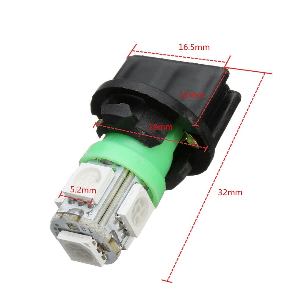 Replacement Car light socket 10pcs Plastic&LED Instrument Panel New High Quality
