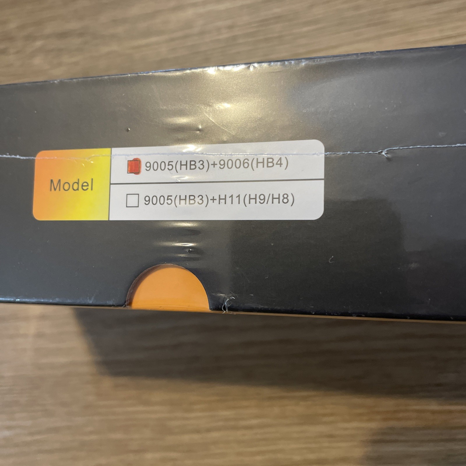 4 Pack Oxilam LED Light Bulbs Q36 Series 9005 HB3 + 9006 HB4 6500K