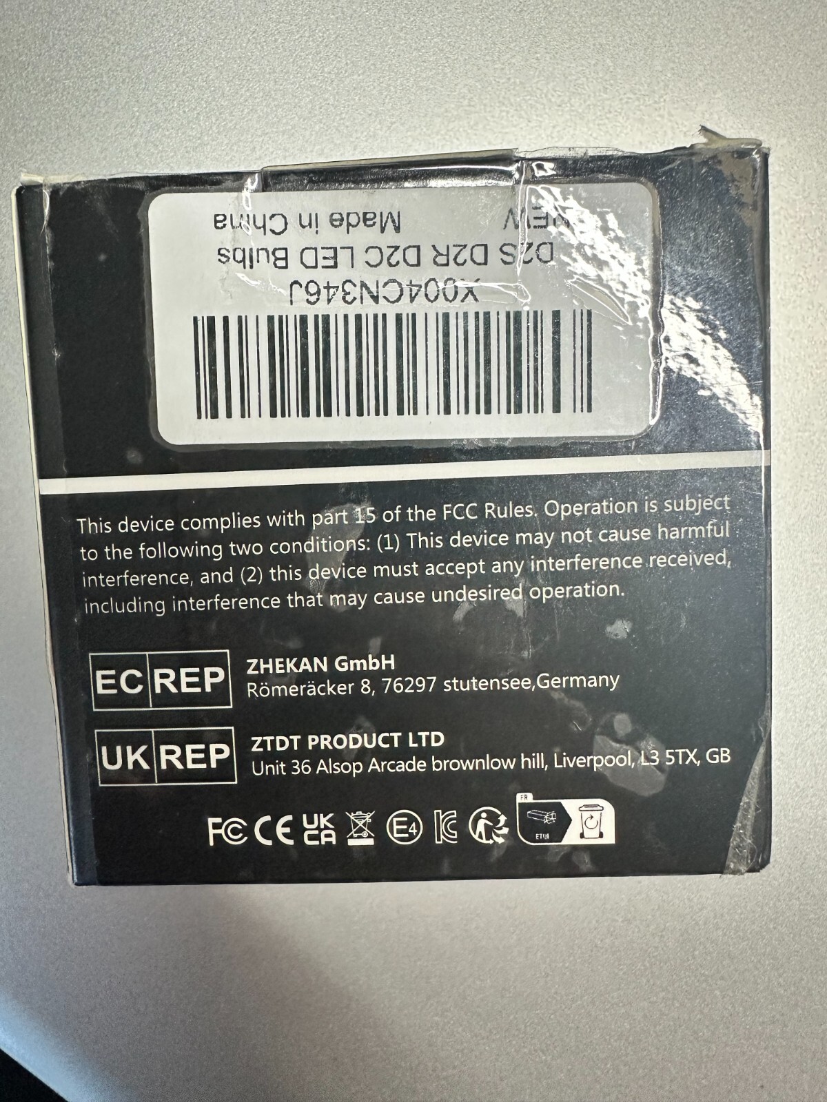 ChopDark D2S D2R D2C LED Bulbs, New, Free Shipping!!!